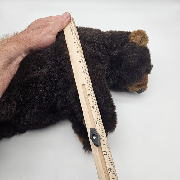 Vintage Folkmanis FolkTails Bear Puppet Plush 20" Stuffed Animal Toy Puppet - Picture 12 of 13